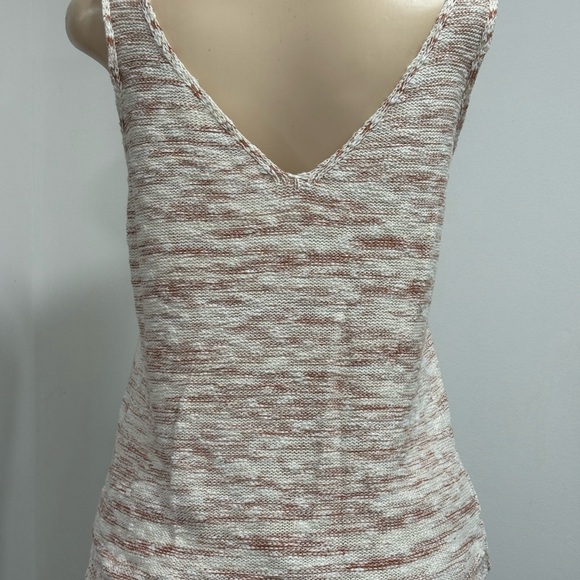 Habitual RUST/WHITE Knit Tank Top - Picture 3 of 4